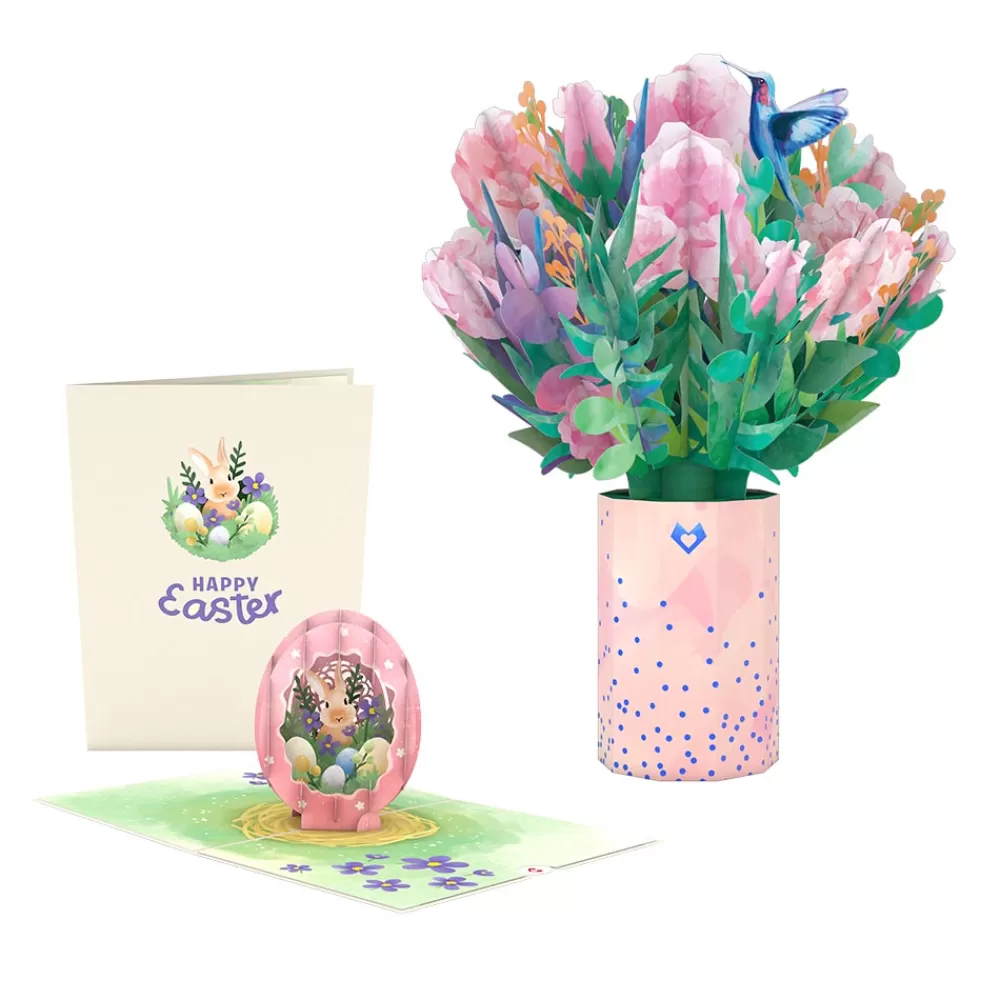 Lovepop Card & Gift Bundles | Easter 4/20 | Watercolor Rose & Easter Egg Bundle