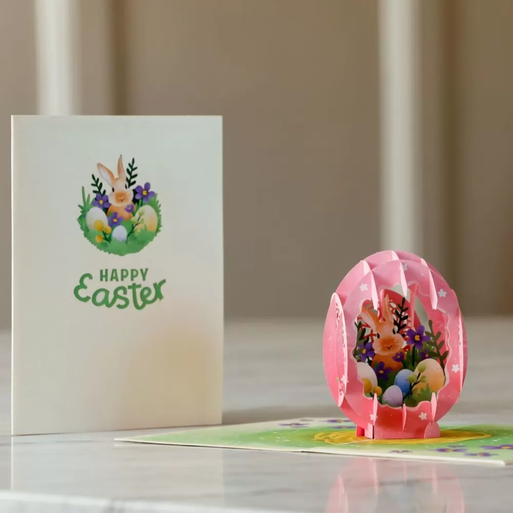 Lovepop Card & Gift Bundles | Easter 4/20 | Watercolor Rose & Easter Egg Bundle