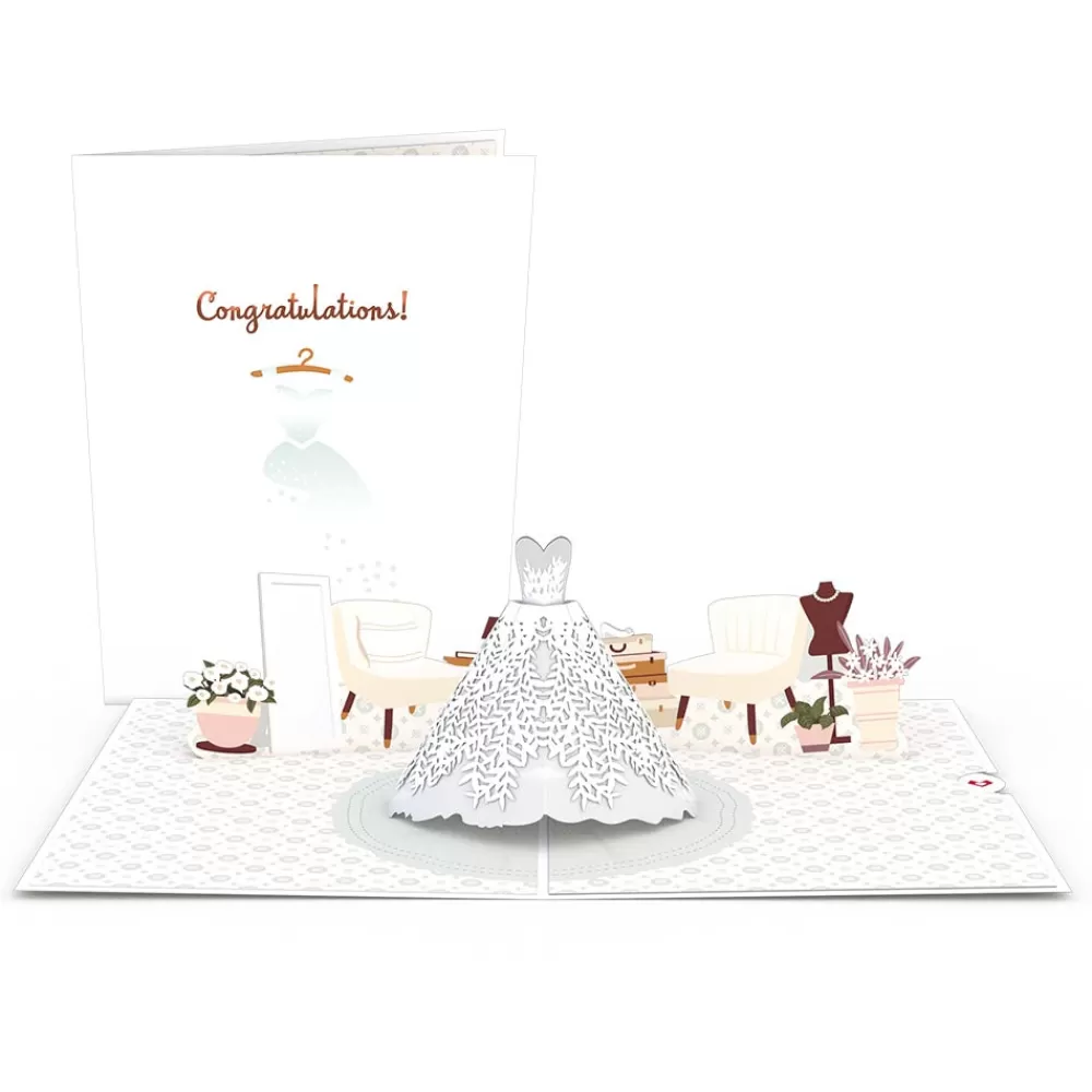 Lovepop Congratulations | Wedding | Wedding Dress Pop-Up Card