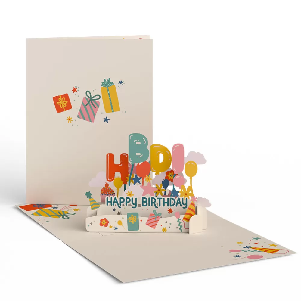 Lovepop Value Packs | Birthday | Whimsical Birthday Box Set (Assorted 12-Pack): Paperpop® Card