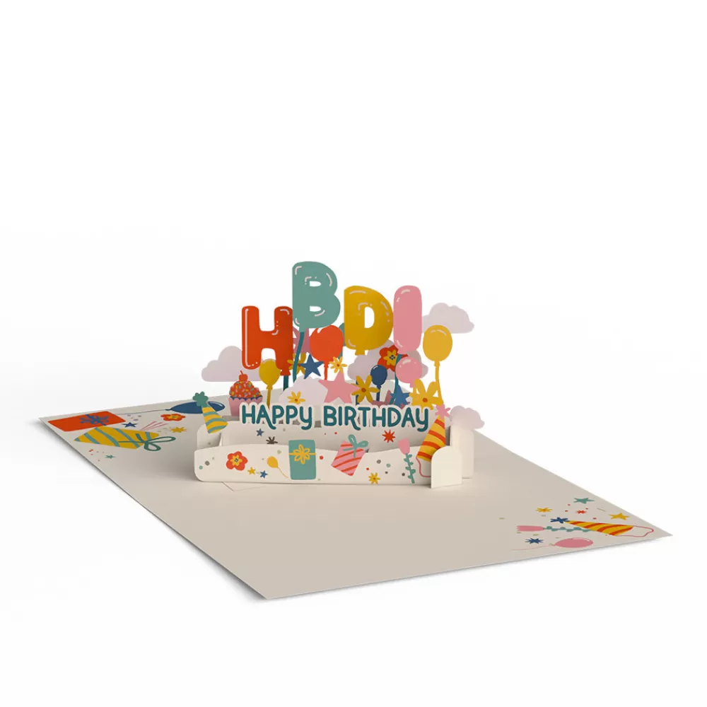 Lovepop Value Packs | Birthday | Whimsical Birthday Box Set (Assorted 12-Pack): Paperpop® Card