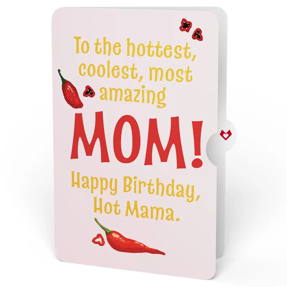 Lovepop Birthday | Her | You’re So Hot - Hot Sauce Birthday Pop-Up Card and Sentiment Set for Mom